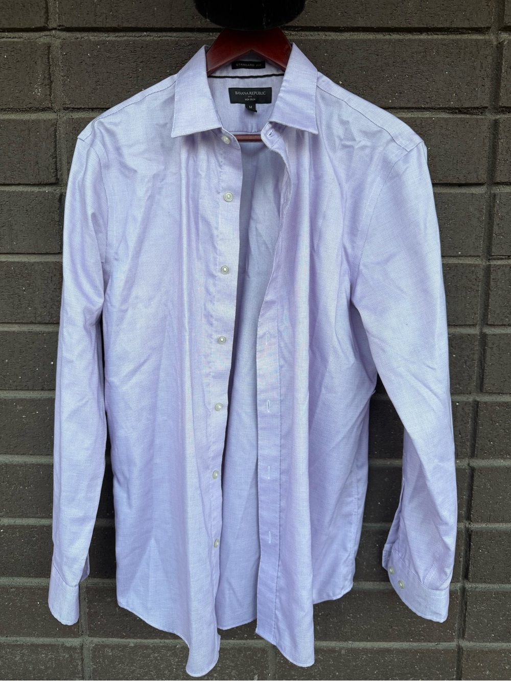 Banana Republic-Men's Lavender Dress Shirt